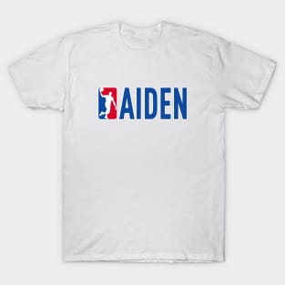 Aiden NBA Basketball Custom Player Your Name T-Shirt T-Shirt